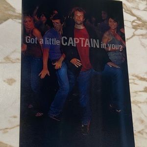 Captain Morgan - 3D Lenticular Print 6”x4” Holographic Blinking Advert Signage